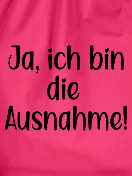 AUSNAHME SPRÜCHE