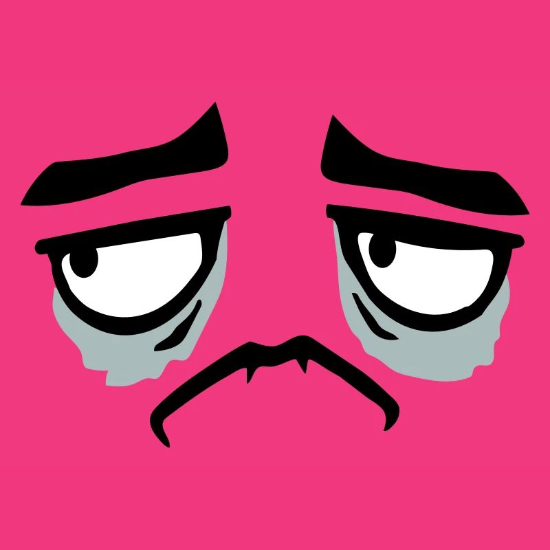 Grumpy sad disappointed face funny