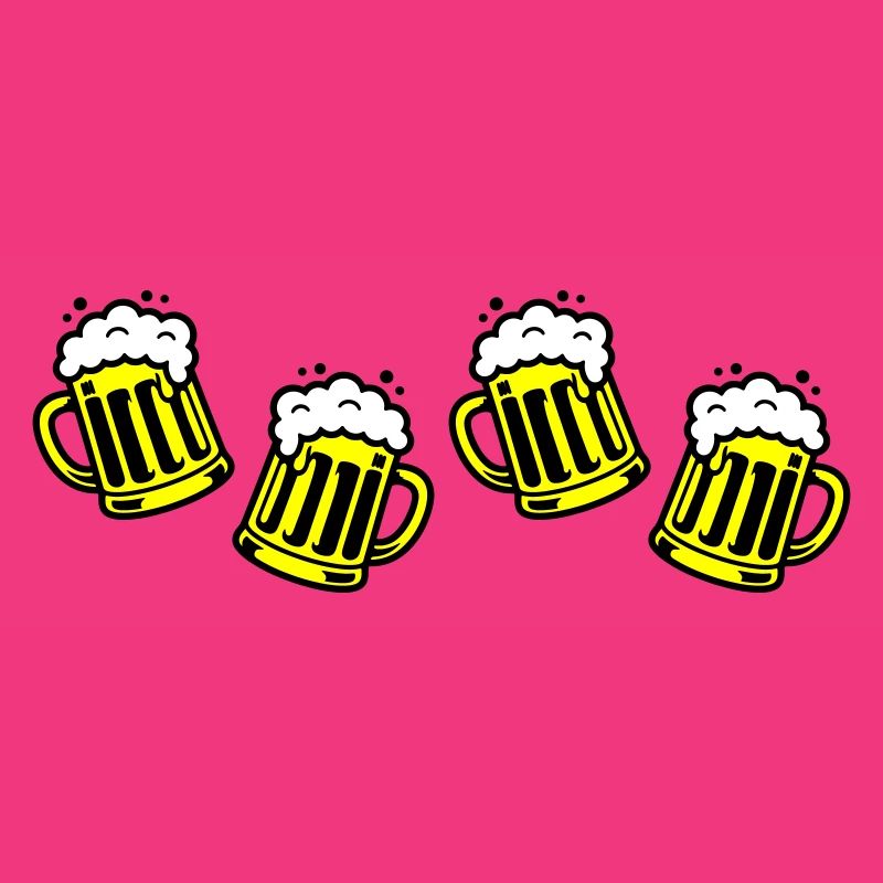 Bier Bierkrug Prost Comic