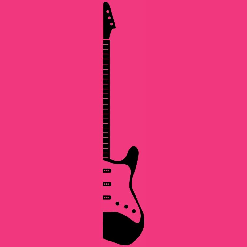 Half E-Guitar