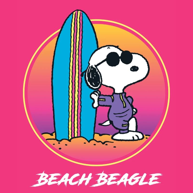 Peanuts Snoopy Beach Beagle