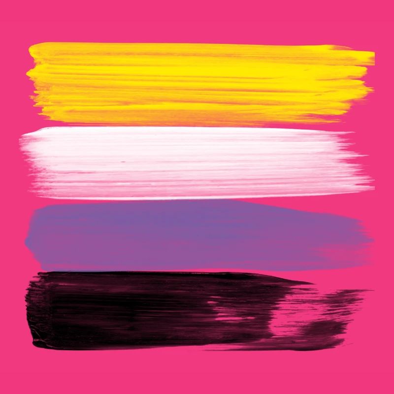 Non-Binary Pride Strokes