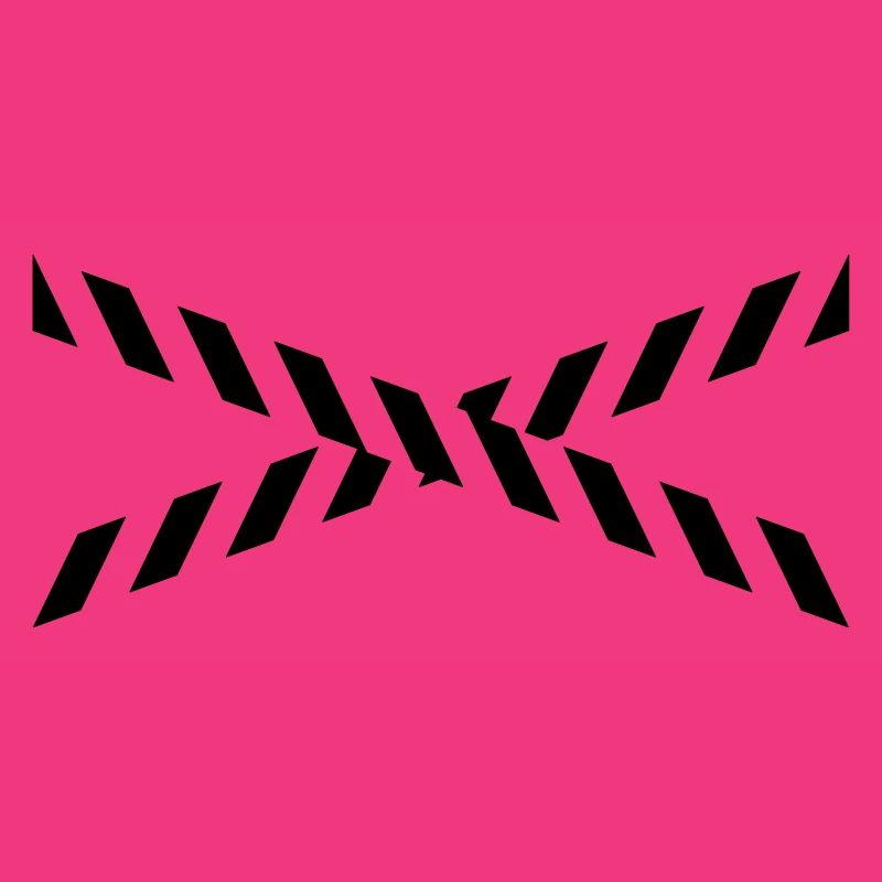 Police tape pattern design