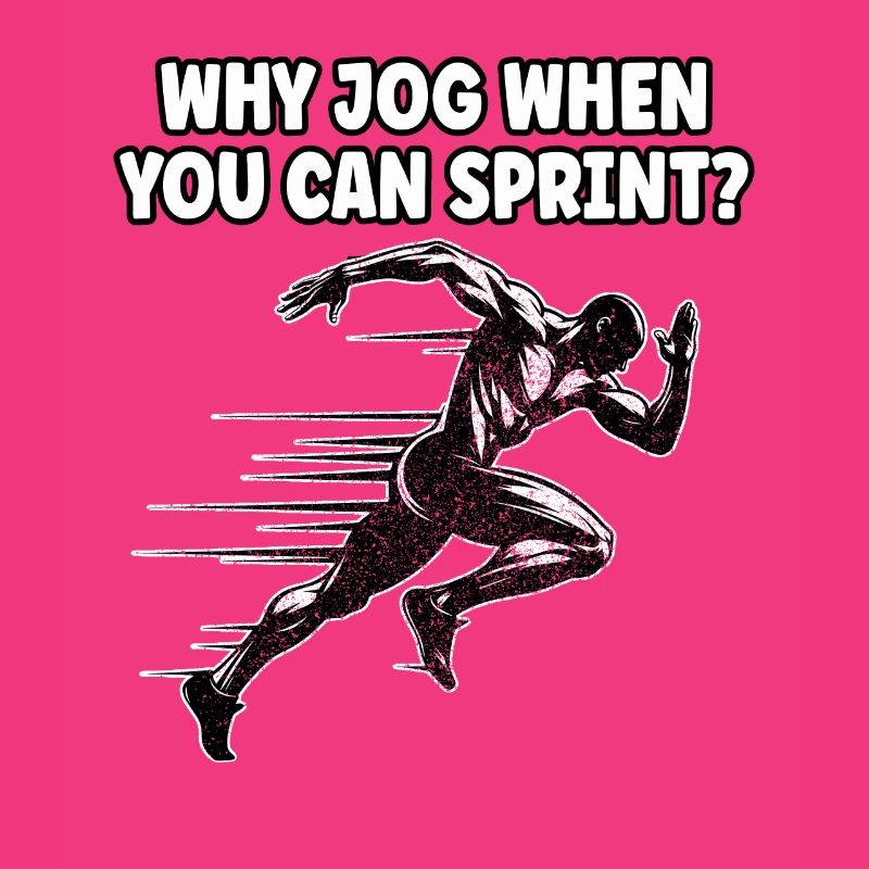 Bahnläufer Sprinter Sprint 100m Sprinter