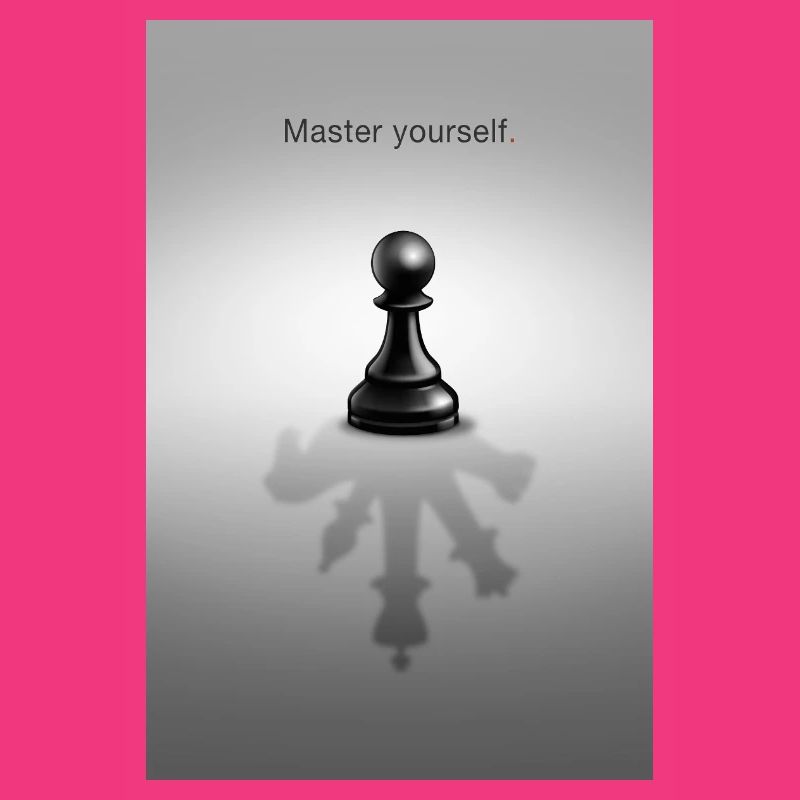 Master Yourself Minimal Mindset Design