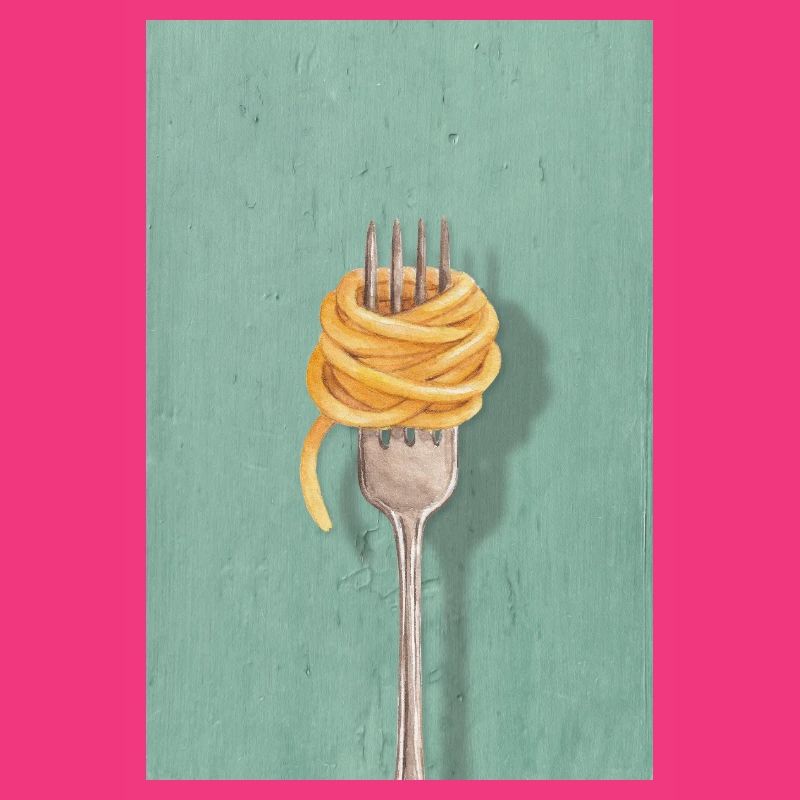 Pasta Fork Reduced Kitchen Design