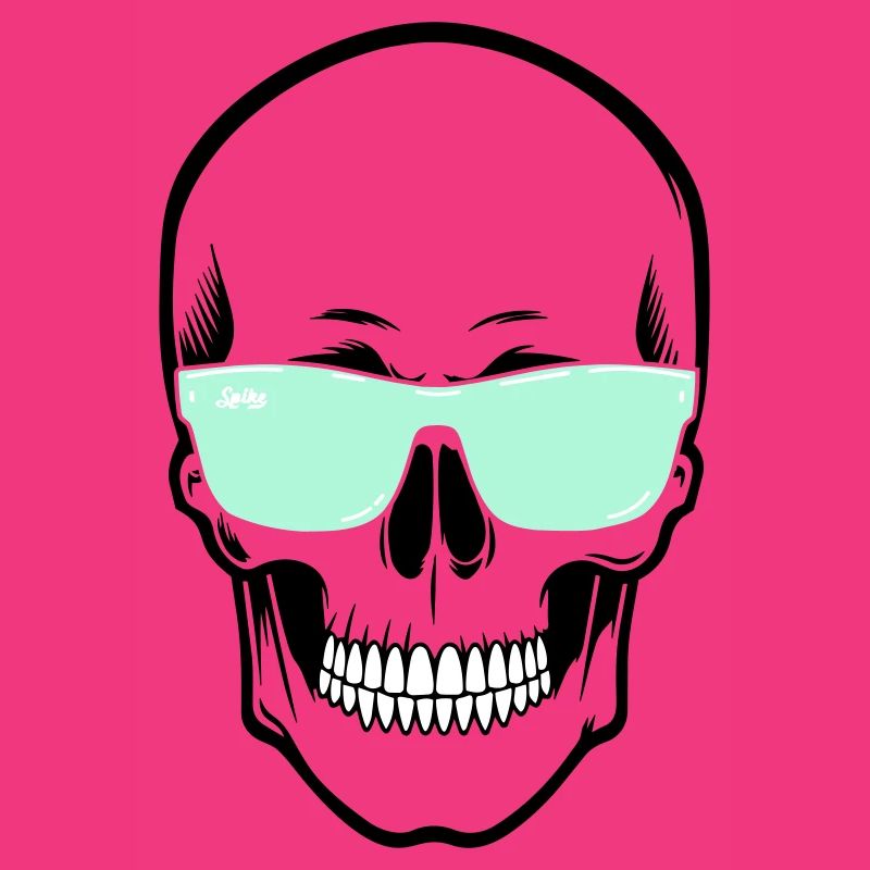 Color-Adjustable Sunglasses Smile Skull
