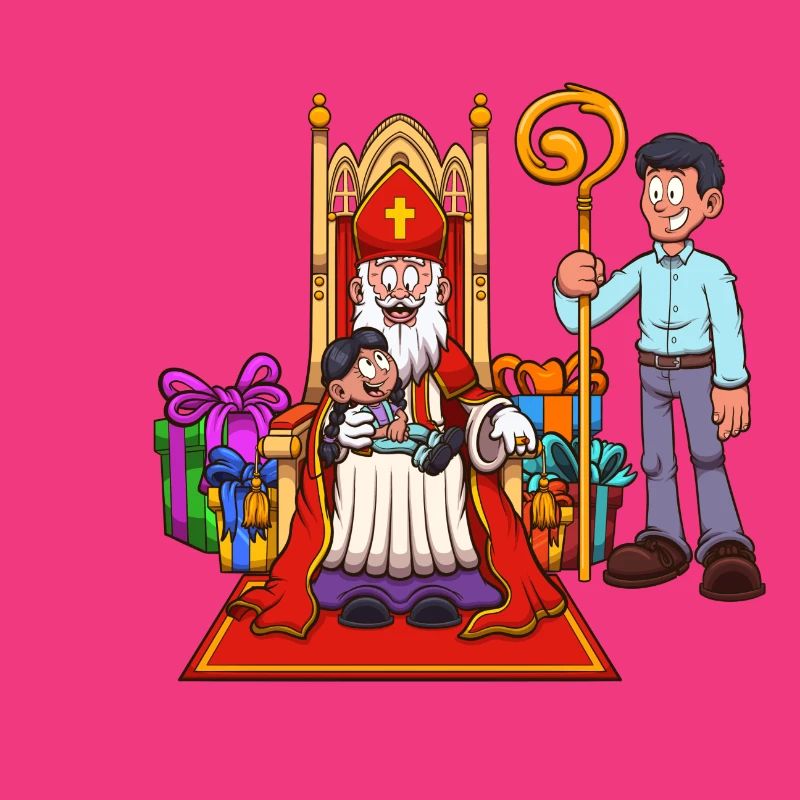 Saint Nicholas With Kid