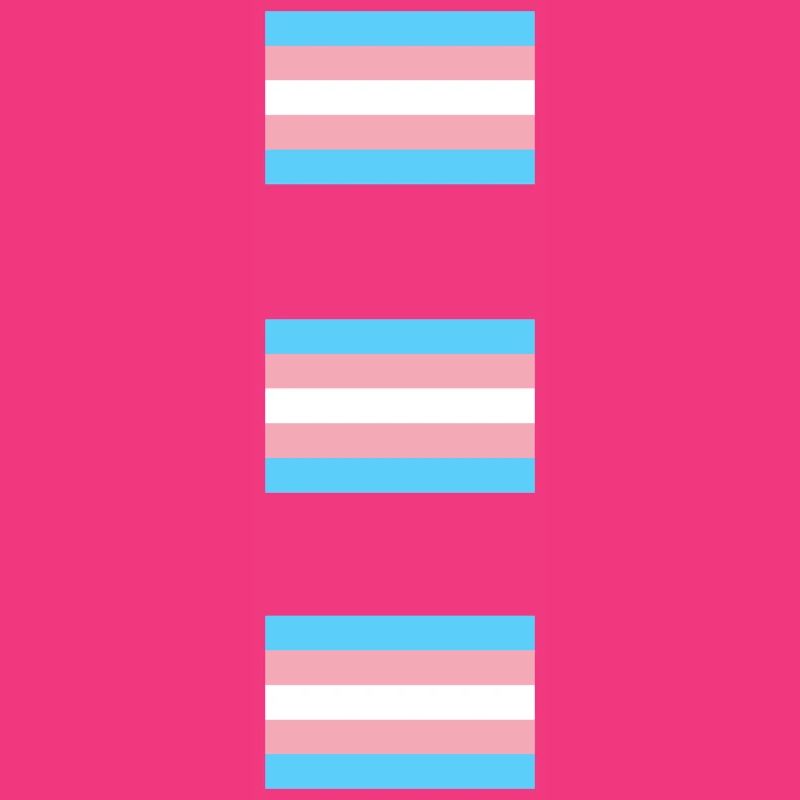 Trans Pride-Flaggen