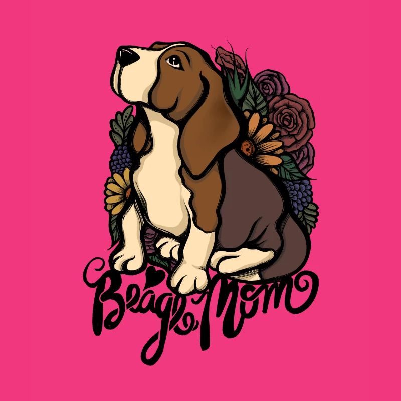 beagle mom