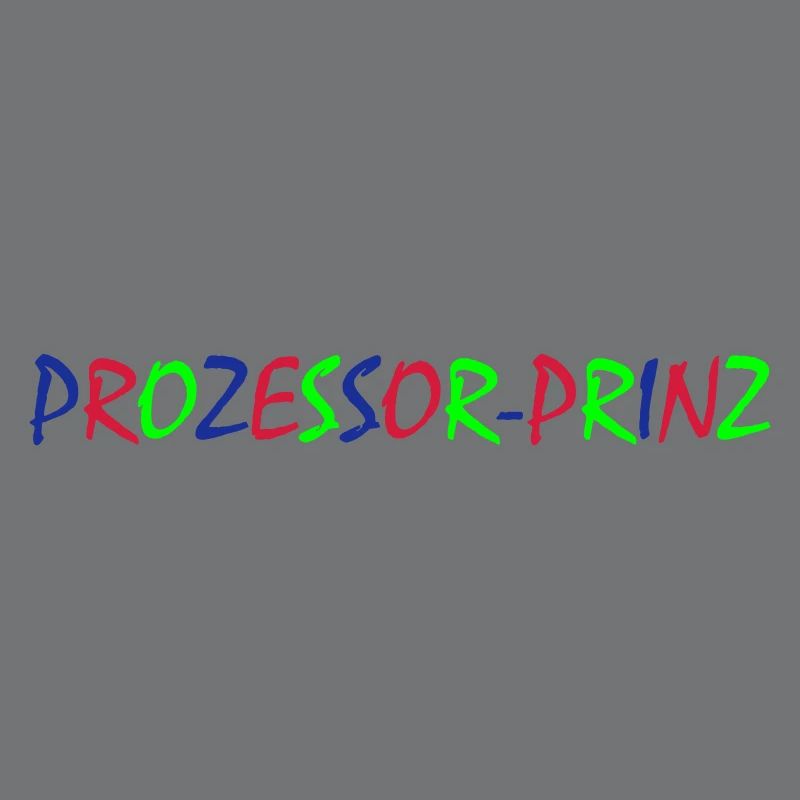 Processor Prinz – Colorful Typography