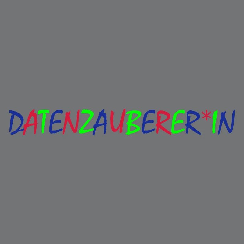 Data Magic – Typographie colorée