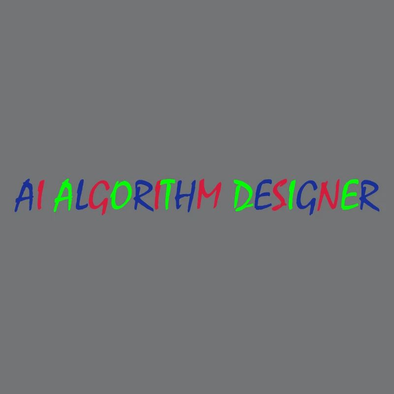 Concepteur d’algorithmes – Typographie colorée