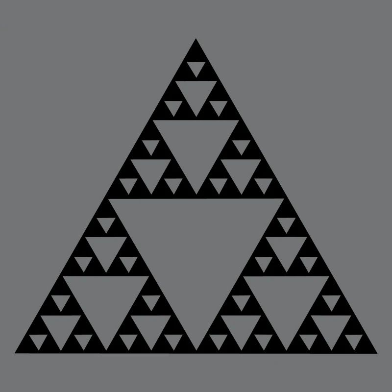 Sierpinski triangle, fractal, geometry,mathematics