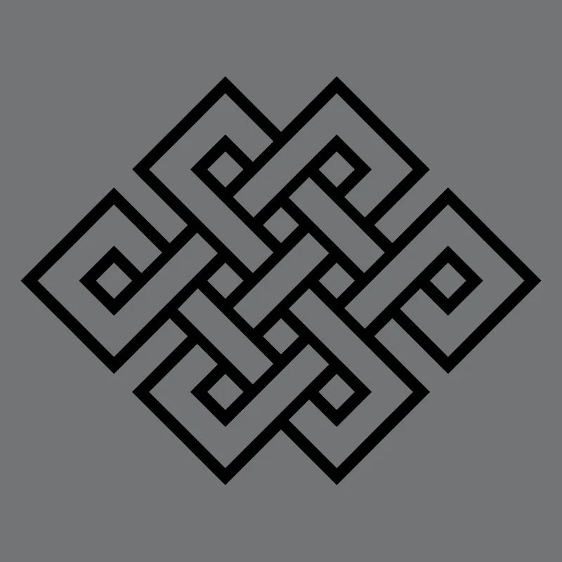 Tibetan endless knot, eternal, infinity, celtic