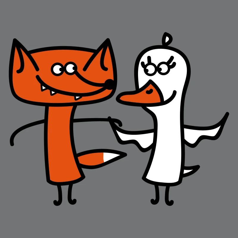 Fox and goose (b)