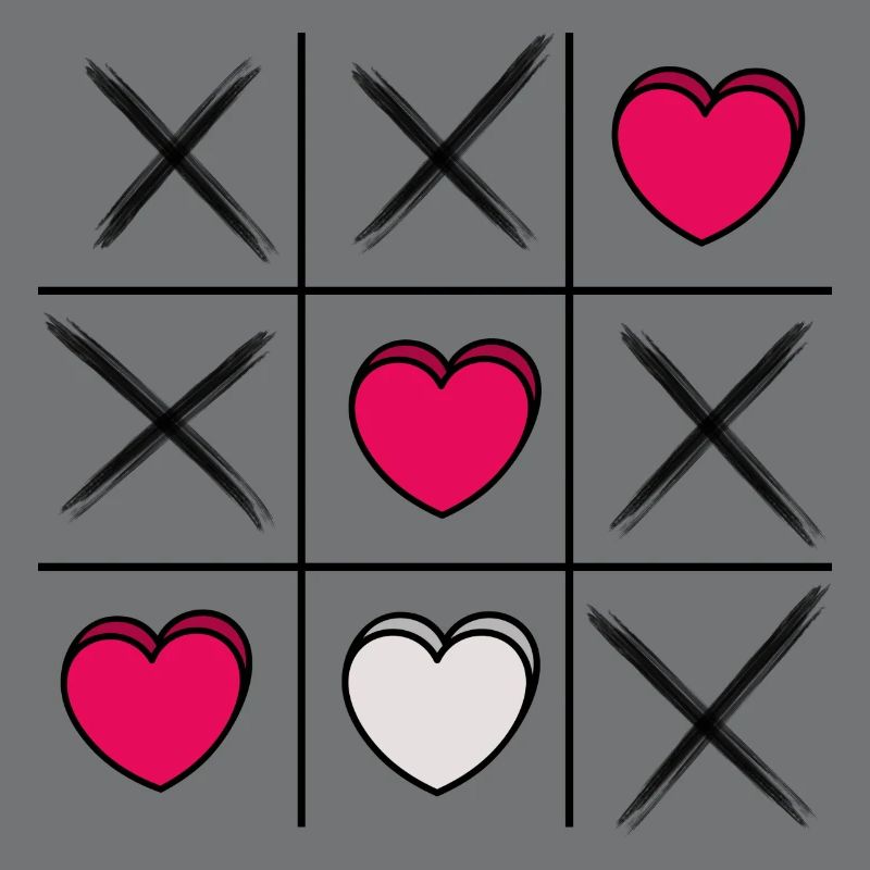 X oder Herz! Wer gewinnt?