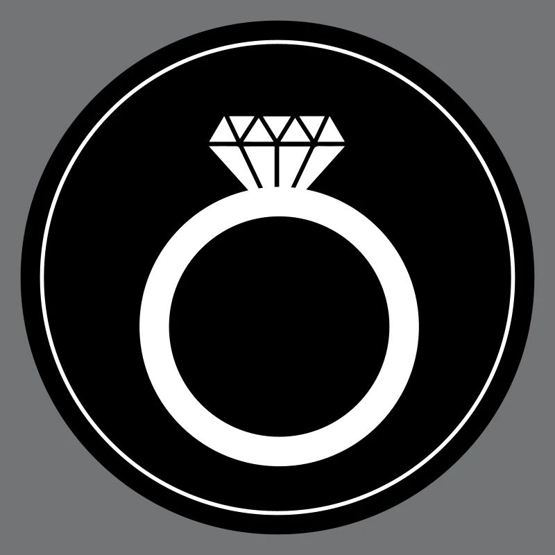 Wedding Rings Symbol Circle