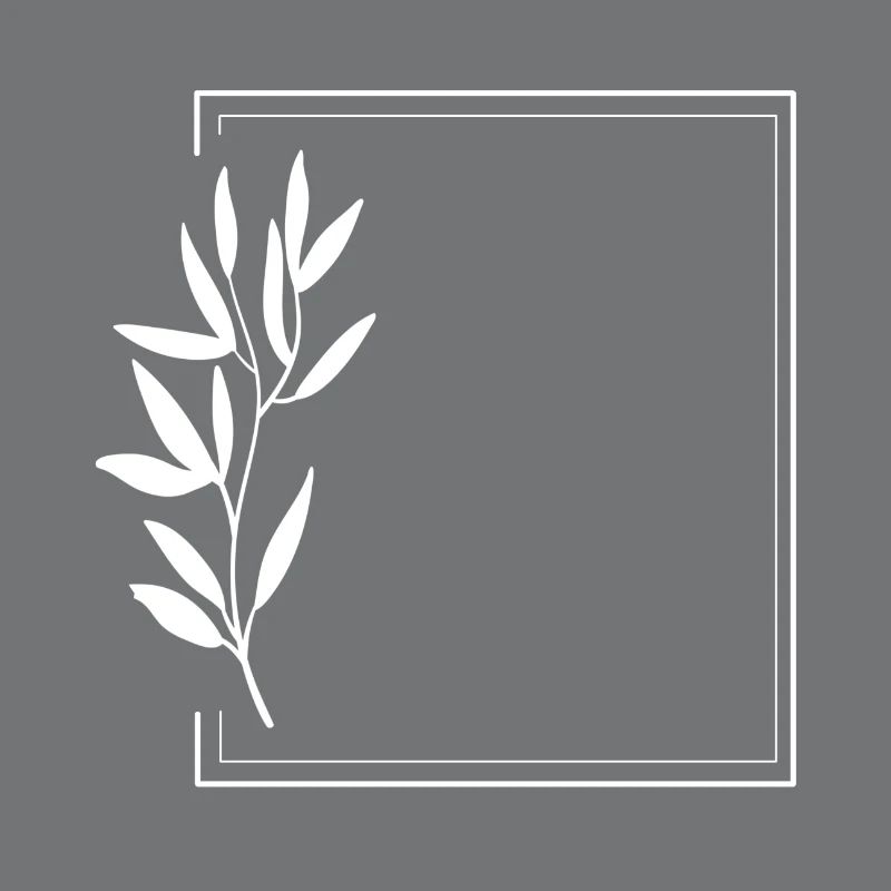 Stroke frame with sheet decoration gift
