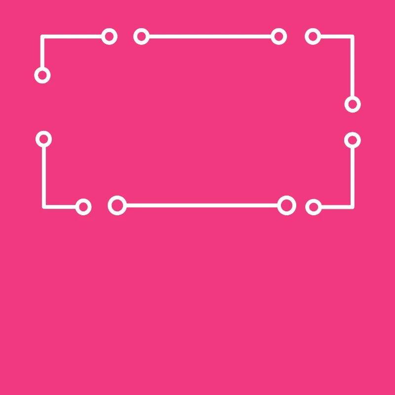 Frame Rectangular shape in white