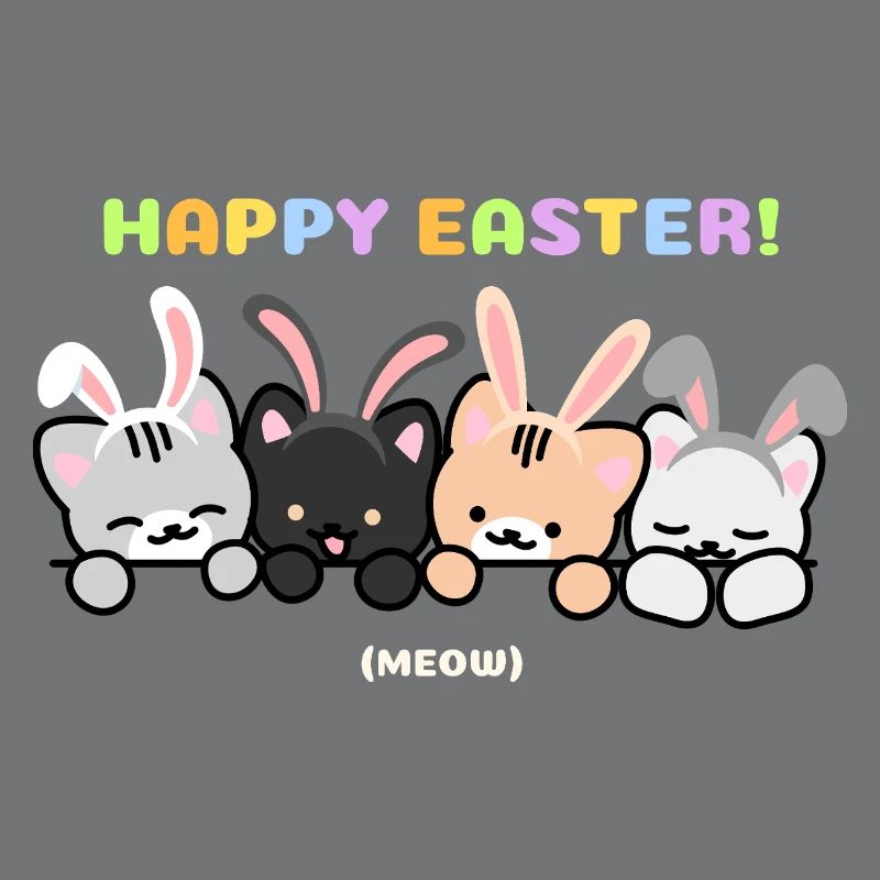 Cats with Rabbit Ear Bands
