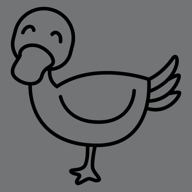 Duck Comic Animal