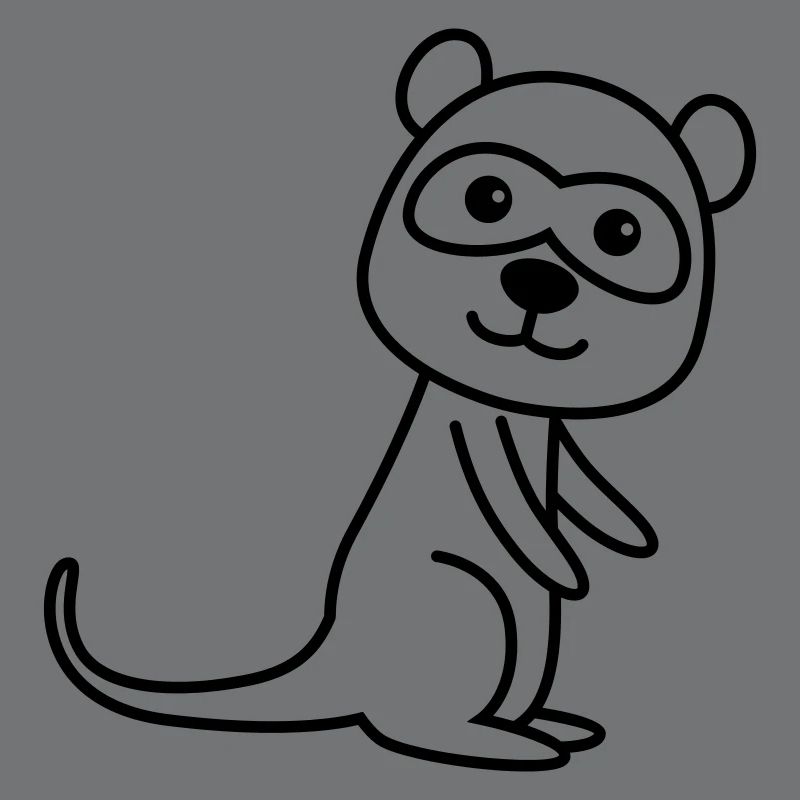 Erdmännchen Comic Tier