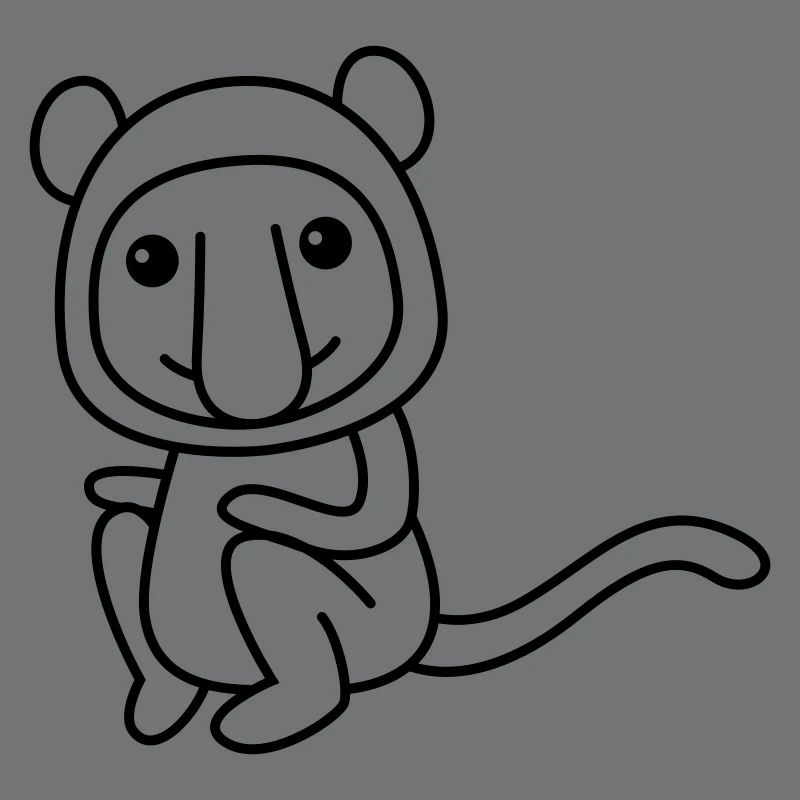 Monkey comic animal