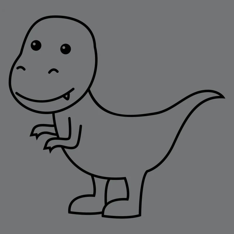 Dinosaurier T-Rex Comic