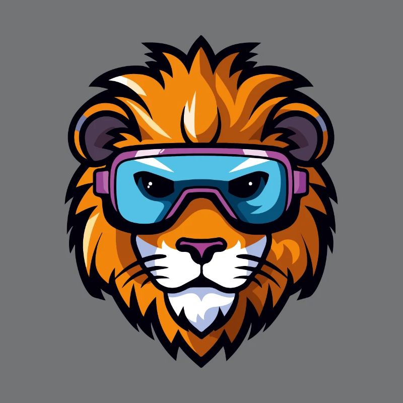Ski Lion Comic