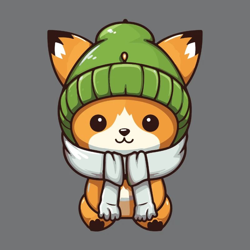 Fuchs Winter Comic