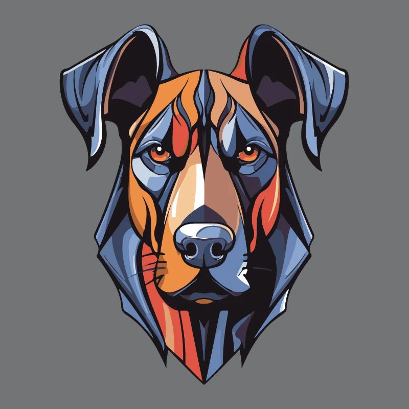 Great Dane Dog Head