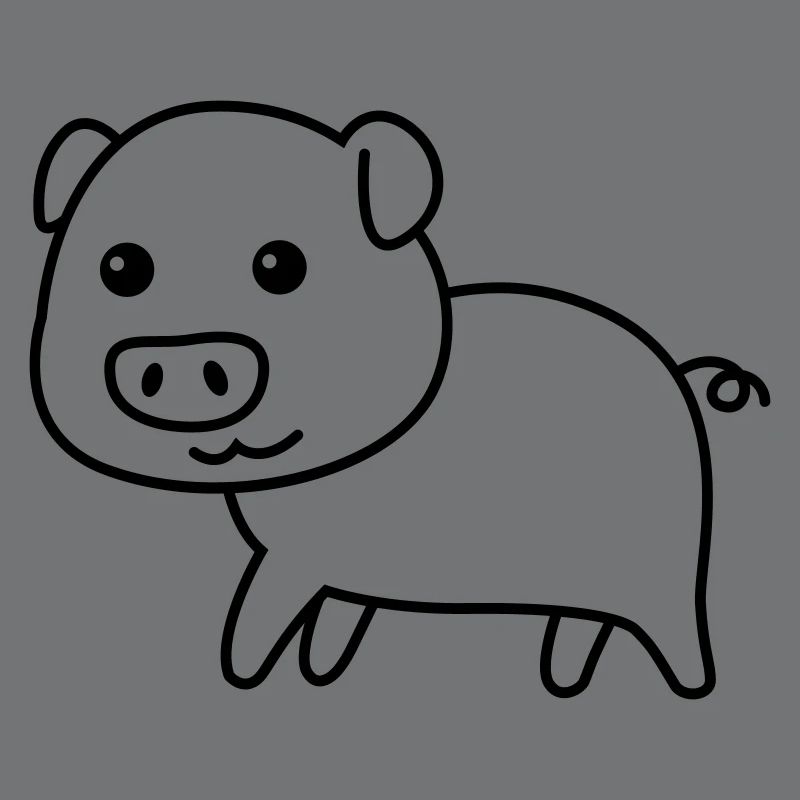 Pig Comic Animal