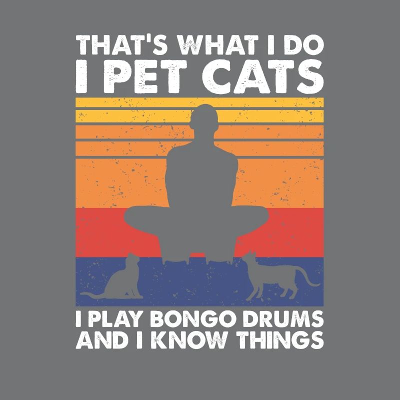 Do Pet Cats Play Bongo Drums & Know Things