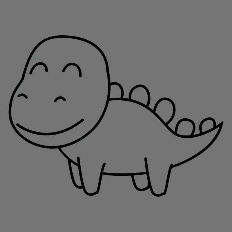 Dinosaur stegosaurus Comic