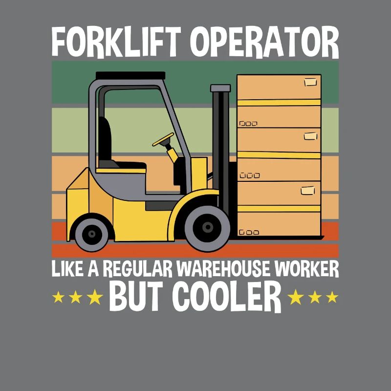 Forklift Operator Gabelstaplerfahrer