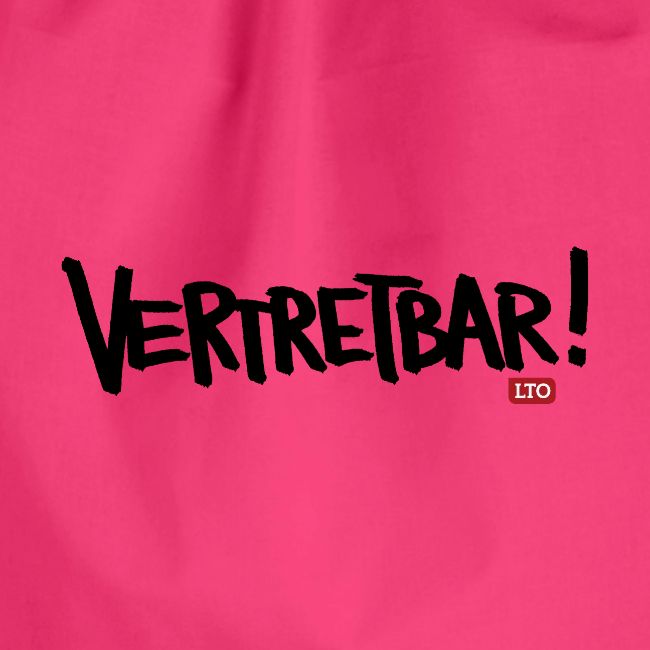 VERTRETBAR Schwarz