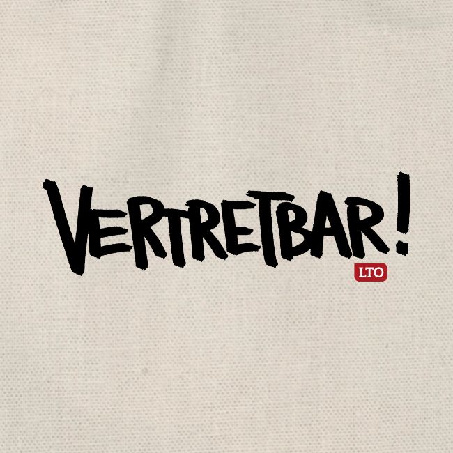 VERTRETBAR Schwarz