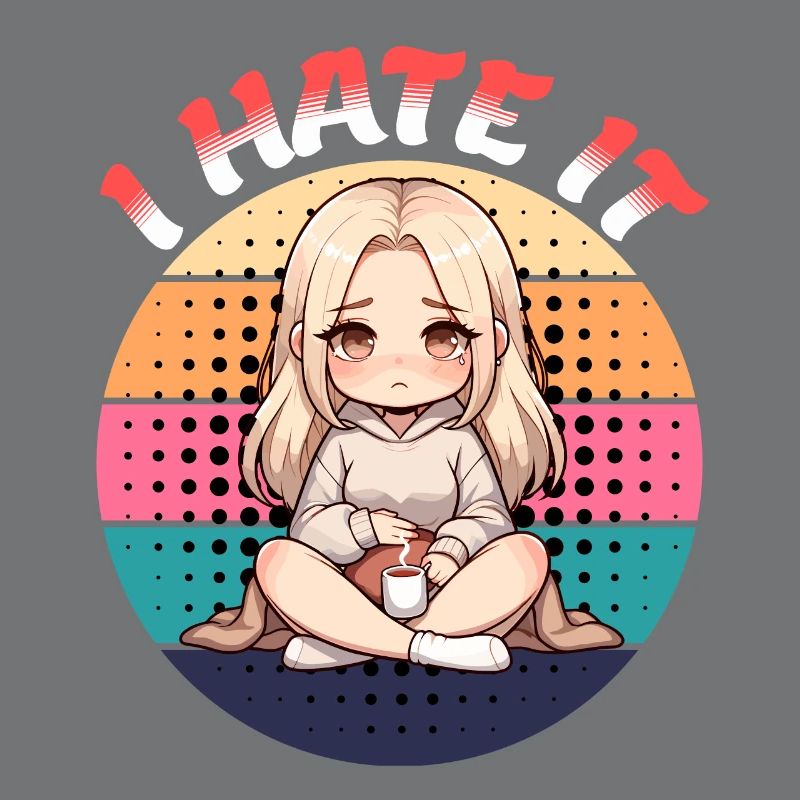 Periode Menstruation I Hate It Kawaii