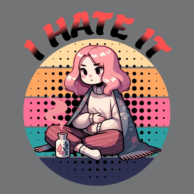 Menstruation Expression I Hate It