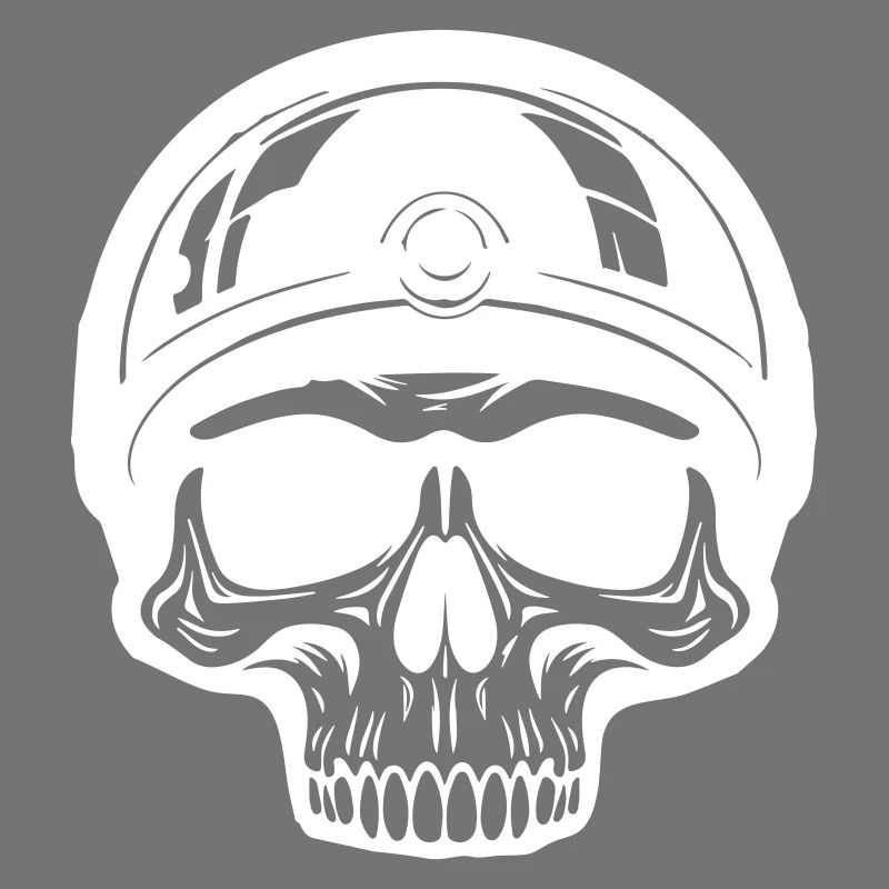 Skelett Biker