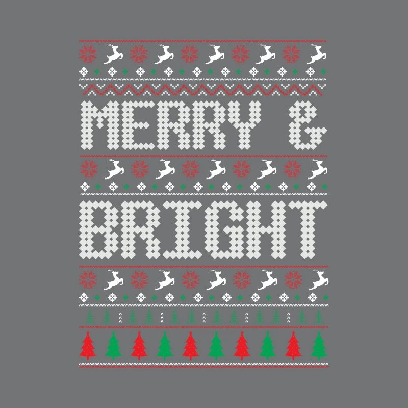 Fröhlicher und brigger hässlicher Weihnachtspullover