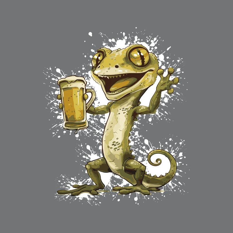 Lizard Beer Funny