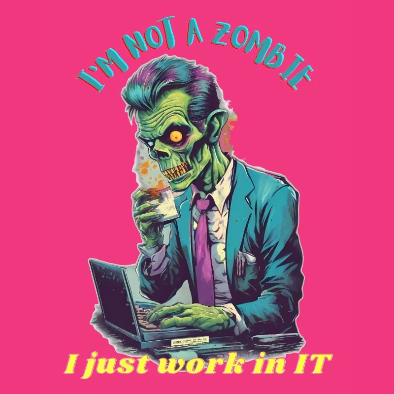 Zombie-IT-Arbeiter