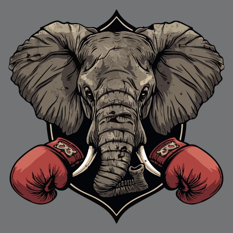 Elephant Boxer MMA Logo