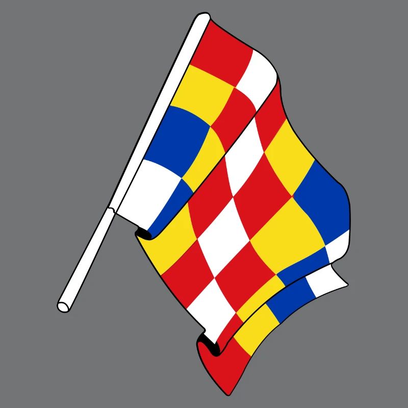 Flag Antwerp Belgium