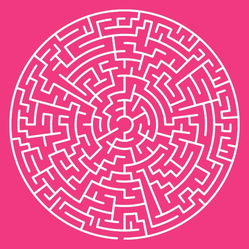 Labyrinth white