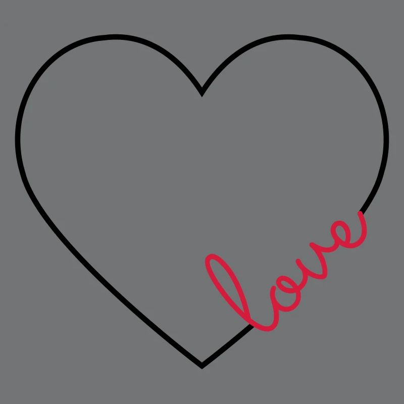 Love heart frame