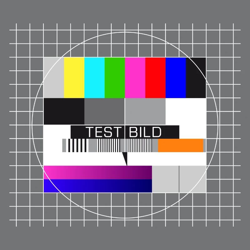Fernseh-Testbild Big Bang Mac Display Screenshot