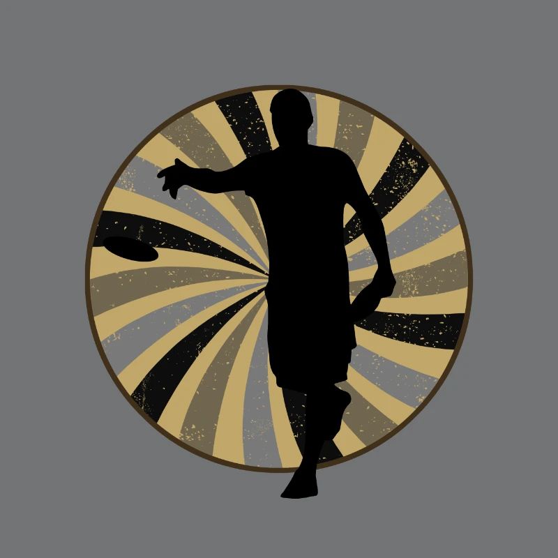 Discgolfspieler Discgolf Disc